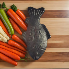 JärnLycka Fisken i 100% Rent Järn
