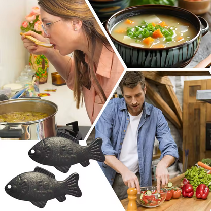 JärnLycka Fisken i 100% Rent Järn